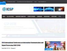 Tablet Screenshot of icsp.org